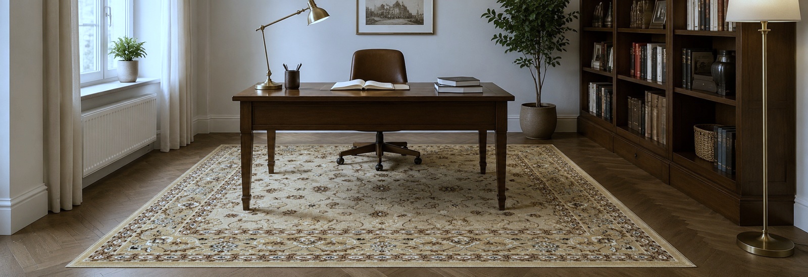 Pracovna s kobercem Sultan 26 Beige