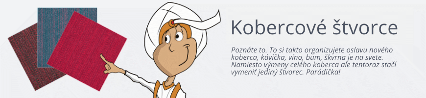 kobercové štvorce