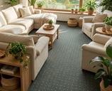 Obľúbený slučkový koberec