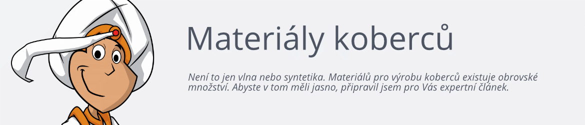 Koberce a jejich materiály