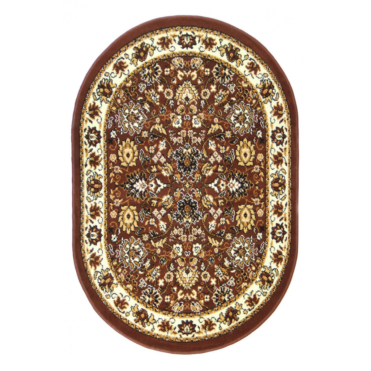 Kusový koberec TEHERAN-T 117/brown ovál