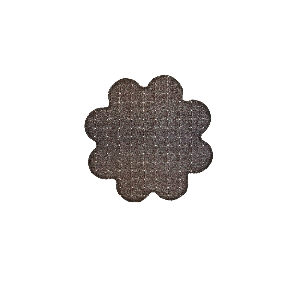 Kusový koberec Udinese hnědý kytka