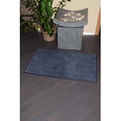 Kusový koberec Supersoft s bordurou 710 tm. modrý