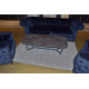Kusový koberec Supersoft s bordurou 840 sv. šedý