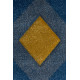 Kusový koberec Hand Carved Paloma Blue/Ochre