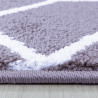 Kusový koberec Efor 3713 violet