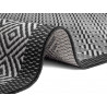 Kusový koberec Flatweave 104822 Black/Grey