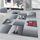 Dětský kusový koberec Play 2906 grey