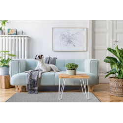 Kusový koberec Eton šedý 73