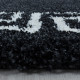 Kusový koberec Hera Shaggy 3301 anthrazit
