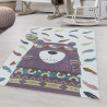 Dětský kusový koberec Funny 2104 violet