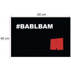 Rohožka Bablbam 40x60 cm - na ven i na doma