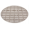 Kusový koberec Mujkoberec Original Flatweave 104851 Light-brown/Cream kruh – na ven i na doma