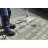 Kusový koberec Flatweave 104853 Green/Cream kruh