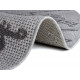 Dětský kusový koberec Flatweave 104887 Silver/Grey kruh