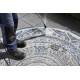 Kusový koberec Twin Supreme 104166 Siruma Blue/Cream kruh – na ven i na doma
