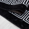 AKCE: 80x150 cm Kusový koberec Plus 8009 black