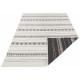 AKCE: 80x250 cm Kusový koberec Twin Supreme 103755 Black/Cream – na ven i na doma