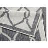 AKCE: 80x150 cm Kusový koberec Twin-Wendeteppiche 103121 grau creme – na ven i na doma