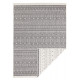 AKCE: 80x150 cm Kusový koberec Twin Supreme 103437 Kuba grey creme – na ven i na doma