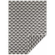 AKCE: 80x250 cm Kusový koberec Twin Supreme 103767 Black/Cream – na ven i na doma