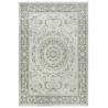 AKCE: 80x150 cm Kusový orientální koberec Flatweave 104813 Cream/Green – na ven i na doma