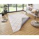 AKCE: 120x170 cm Kusový koberec Twin Supreme 103760 Grey/Cream – na ven i na doma