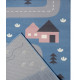 AKCE: 120x170 cm Dětský koberec Adventures 104536 Sky-blue