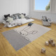 AKCE: 120x170 cm Dětský kusový koberec Flatweave Kids Rugs 104879 Cream/Black