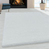 AKCE: 200x290 cm Kusový koberec Fluffy Shaggy 3500 white