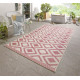 AKCE: 160x230 cm Kusový koberec Botany Pink 103310 – na ven i na doma