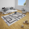 AKCE: 160x230 cm Dětský kusový koberec Flatweave Kids Rugs 104875 Cream/Black