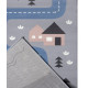AKCE: 160x220 cm Dětský koberec Adventures 104537 Grey/blue