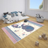 AKCE: 160x220 cm Dětský koberec Adventures 104559 Cream/pastelcolors