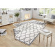 AKCE: 160x230 cm Kusový koberec Twin-Wendeteppiche 103121 grau creme – na ven i na doma