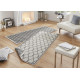 AKCE: 160x230 cm Kusový koberec Twin-Wendeteppiche 103121 grau creme – na ven i na doma