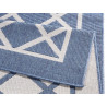 AKCE: 160x230 cm Kusový koberec Twin Supreme 103426 Sydney blue creme – na ven i na doma