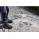 AKCE: 140x140 (průměr) kruh cm Kusový koberec Twin Supreme 104138 Blue/Cream kruh – na ven i na doma