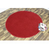 AKCE: 200x200 (průměr) kruh cm Kusový koberec Nasty 101151 Rot kruh