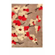 AKCE: 80x150 cm Ručně všívaný kusový koberec Infinite Blossom Red