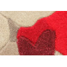 AKCE: 80x150 cm Ručně všívaný kusový koberec Infinite Blossom Red
