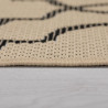 AKCE: 66x230 cm Kusový koberec Florence Alfresco Milan Beige/Black