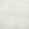 AKCE: 120x120 (průměr) kruh cm Kusový koberec Faux Fur Sheepskin Ivory