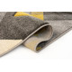AKCE: 160x230 cm Kusový koberec Hand Carved Nimbus Grey/Ochre