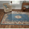 AKCE: 150x240 cm Ručně všívaný kusový koberec Lotus premium Blue