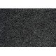 AKCE: 73x560 cm Metrážový koberec Sydney 0909 černý