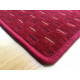 AKCE: 180x180 cm Metrážový koberec Valencia červená