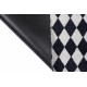 AKCE: 50x70 cm Protiskluzová rohožka Home Black Grey 103167