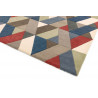 AKCE: 120x170 cm Ručně všívaný kusový koberec Funk Chevron multi