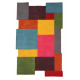 AKCE: 200x290 cm Ručně všívaný kusový koberec Abstract Collage Multi